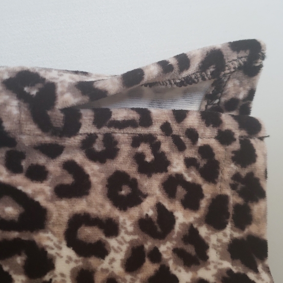 Jason Maxwell Animal Print 1/4 zip Sweater - Picture 4 of 4